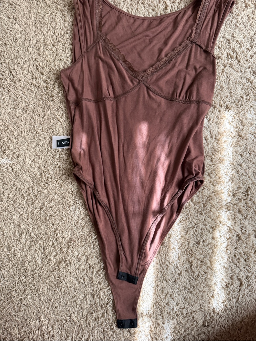 Amazon Women's Bodysuit in Dusty Mauve